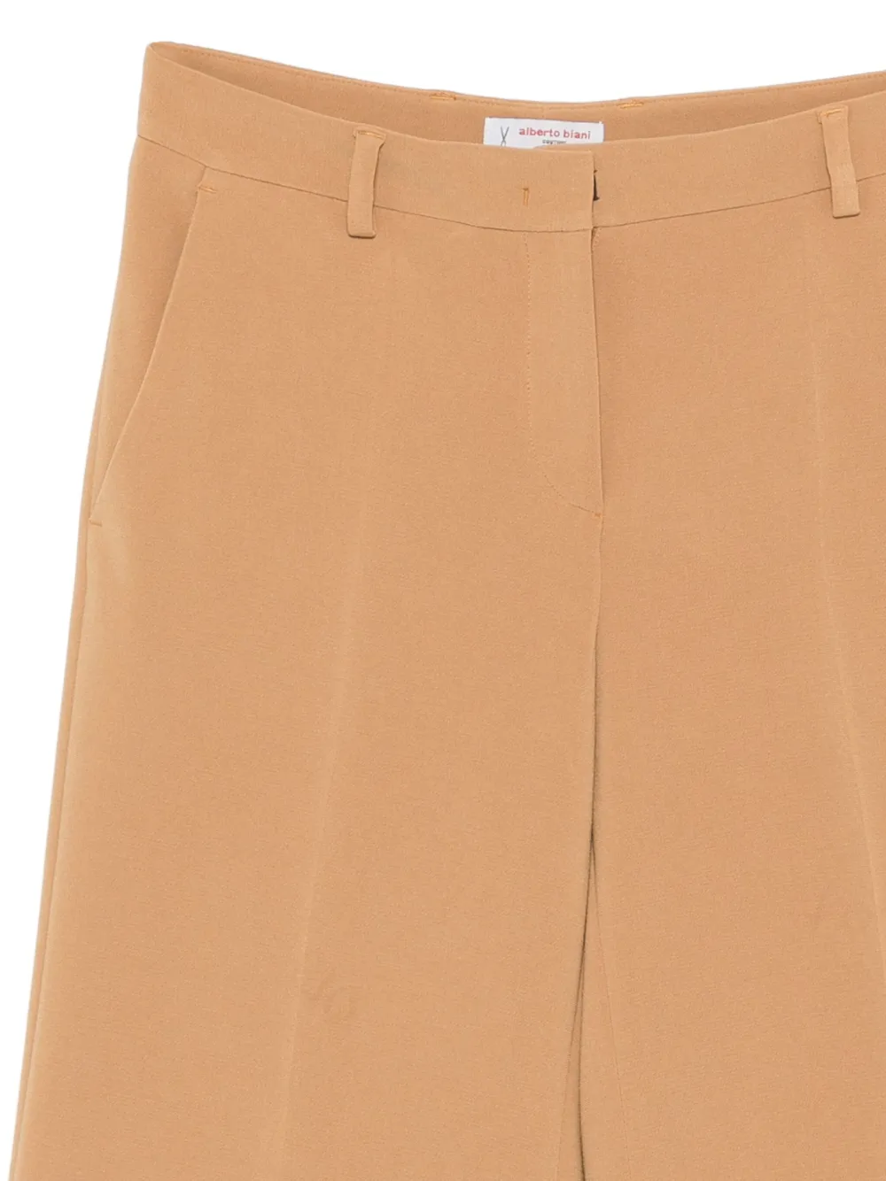 Alberto Biani Broek met wijde pijpen Bruin