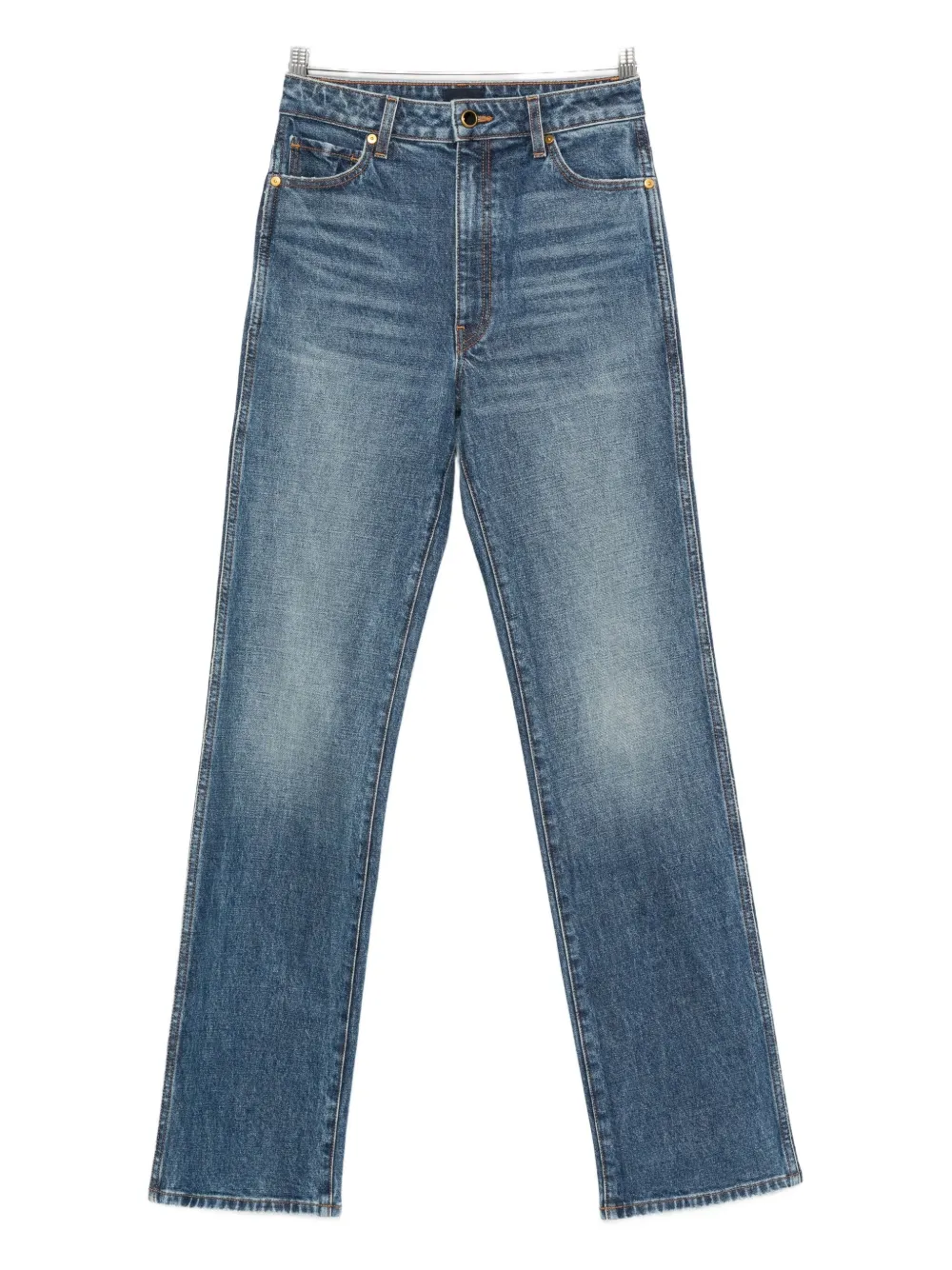 Khaite Five-pocket Denim Jeans In Blue