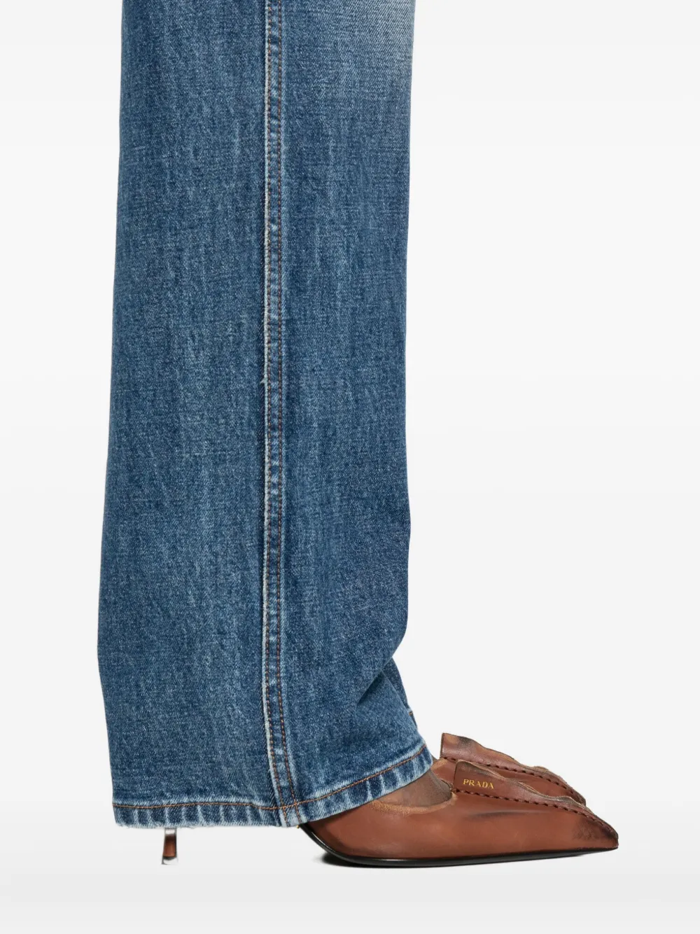 Khaite Five-pocket Denim Jeans In Blue