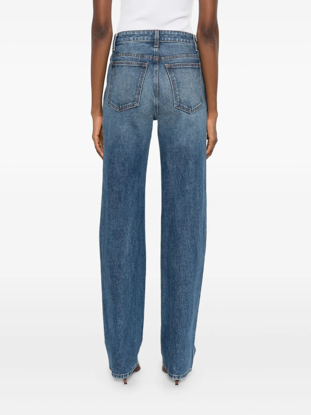 Khaite Five-pocket Denim Jeans In Blue