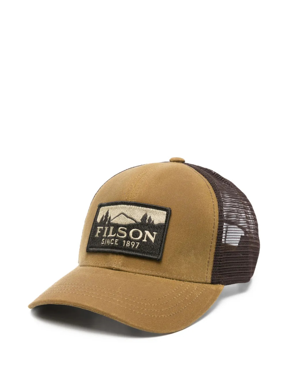 Filson Cappellino Logger Mesh Dark Tan In Brown