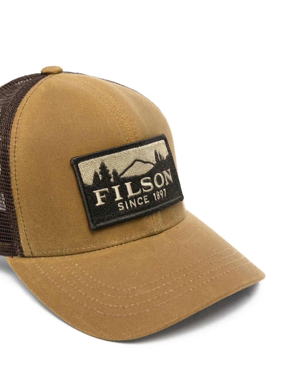 Filson Cappellino Logger Mesh Dark Tan In Brown