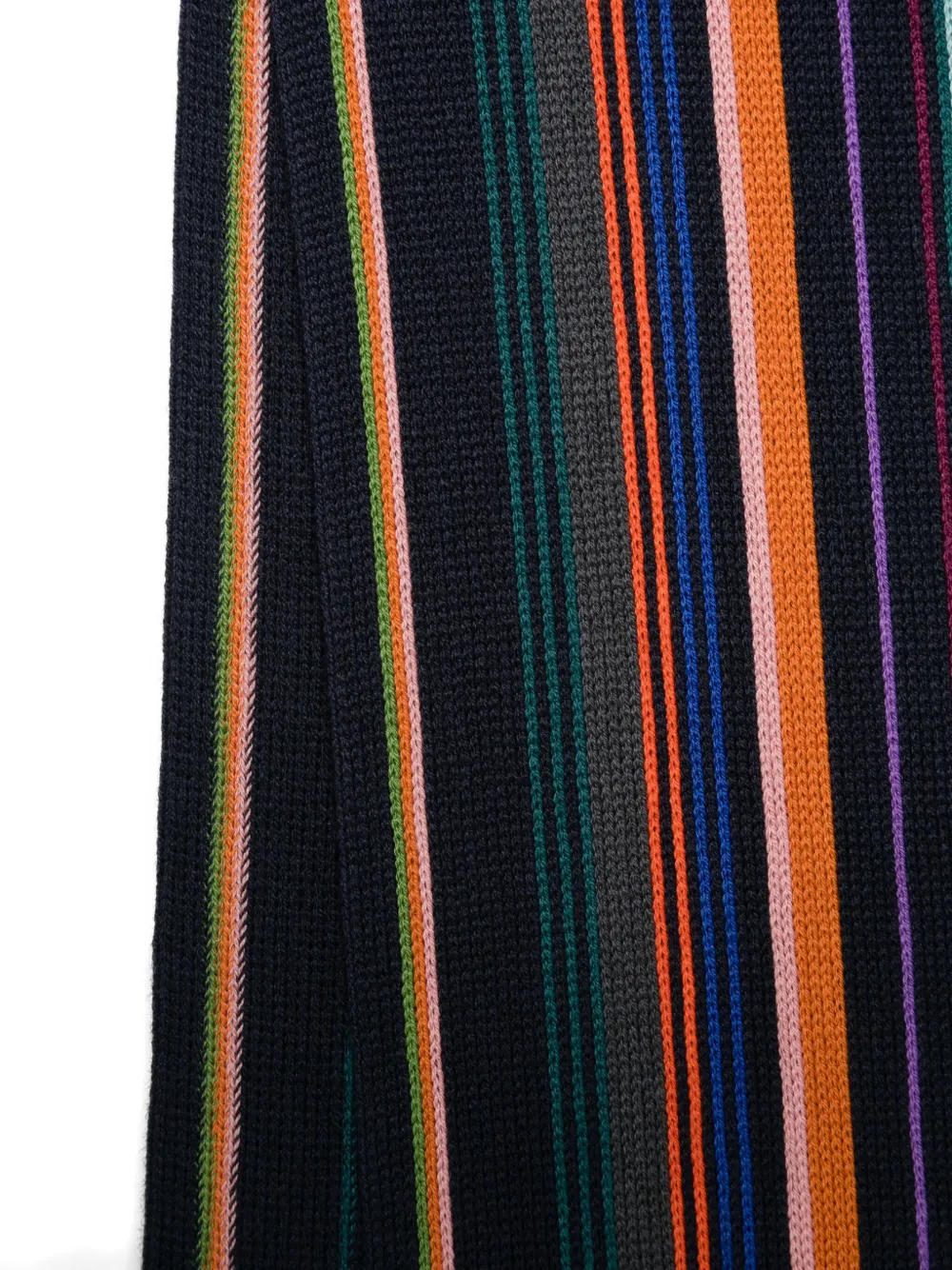 Paul Smith Men Scarf Ivan Stripe Accessories In Multi