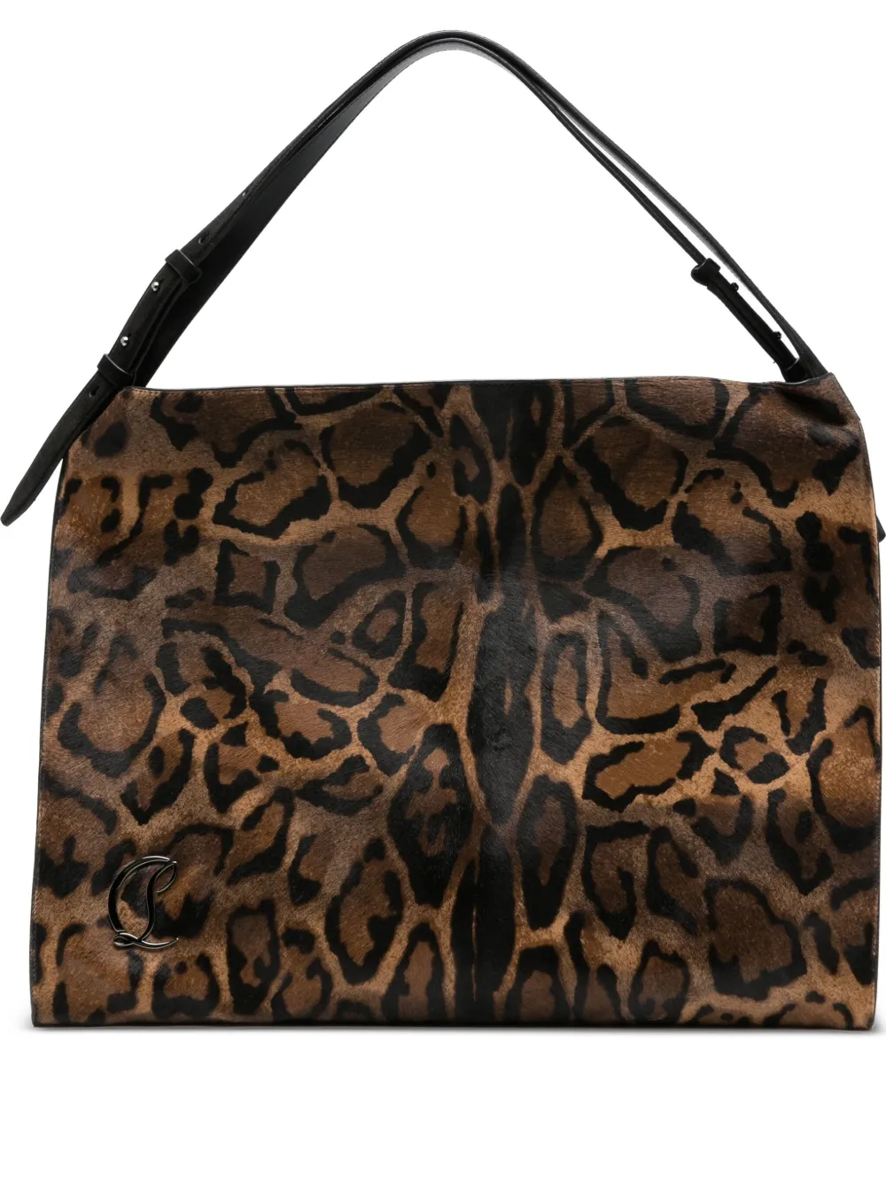 Christian Louboutin Bengali leopard-print tote bag | Brown | Image 1