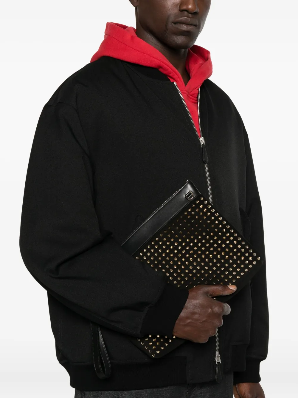 Christian Louboutin studded clutch bag | Image 2