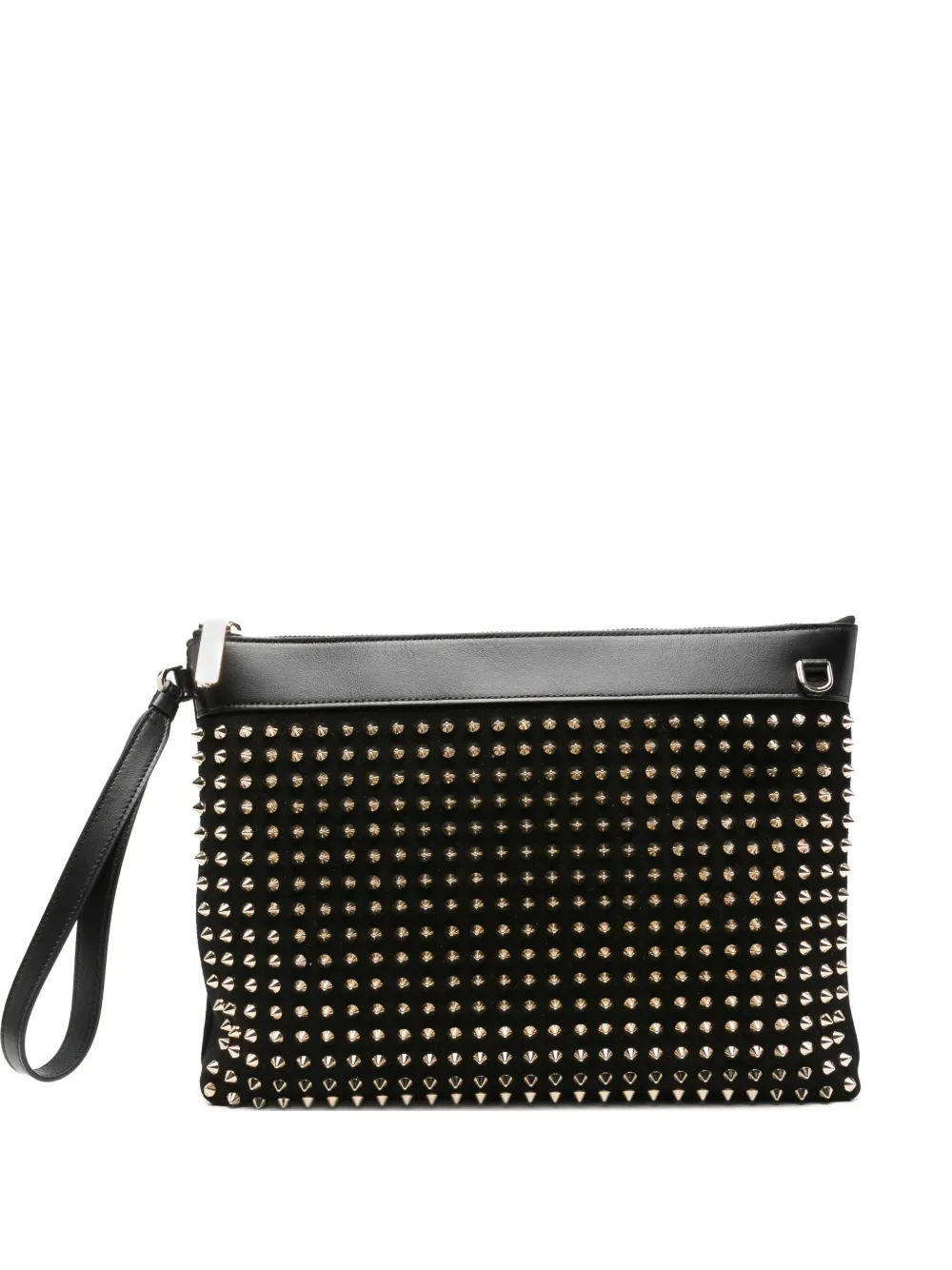 Christian Louboutin studded clutch bag | Black | Image 1
