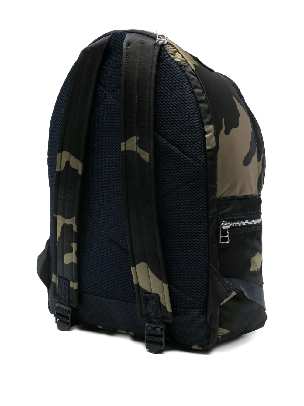 Porter Counter Shade Nylon Backpack In Green