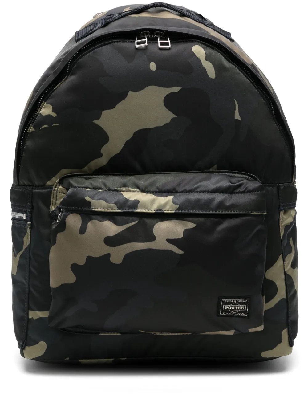 Porter Counter Shade Nylon Backpack In Green