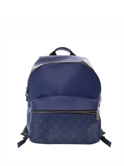 Louis Vuitton Pre-Owned شنطة ظهر 'تايغاراما ديسكفري' بنقش مونوغرام 2021-2025