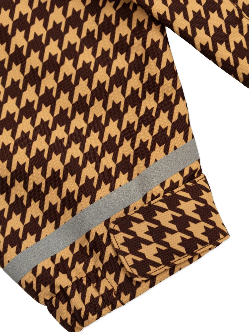 HOUNDSTOOTH-PATTERN JACKET