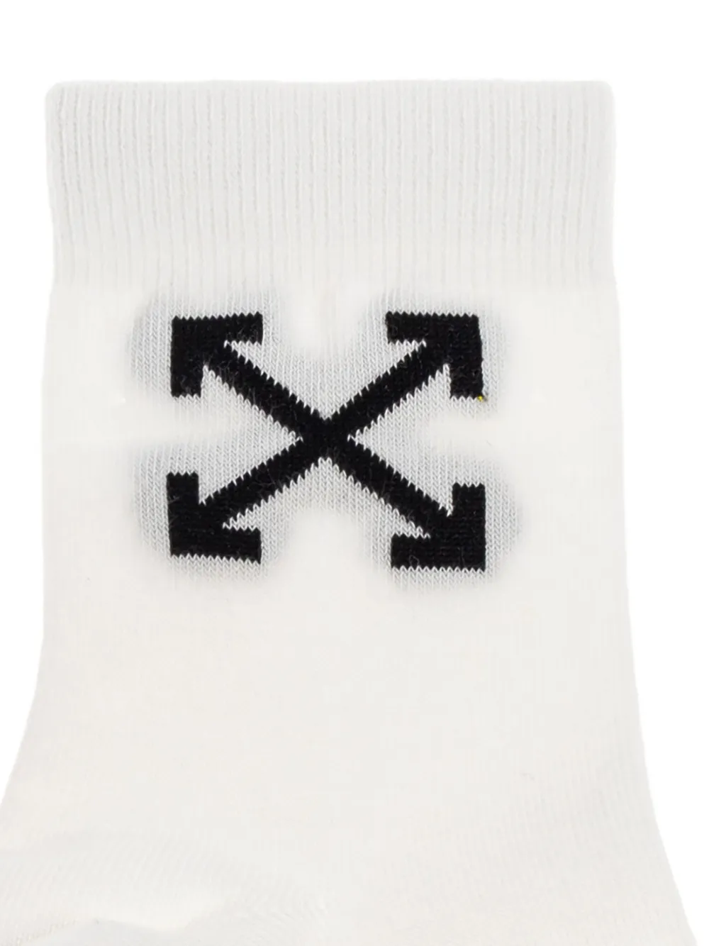 Off-white Arrows-motif Socks In White
