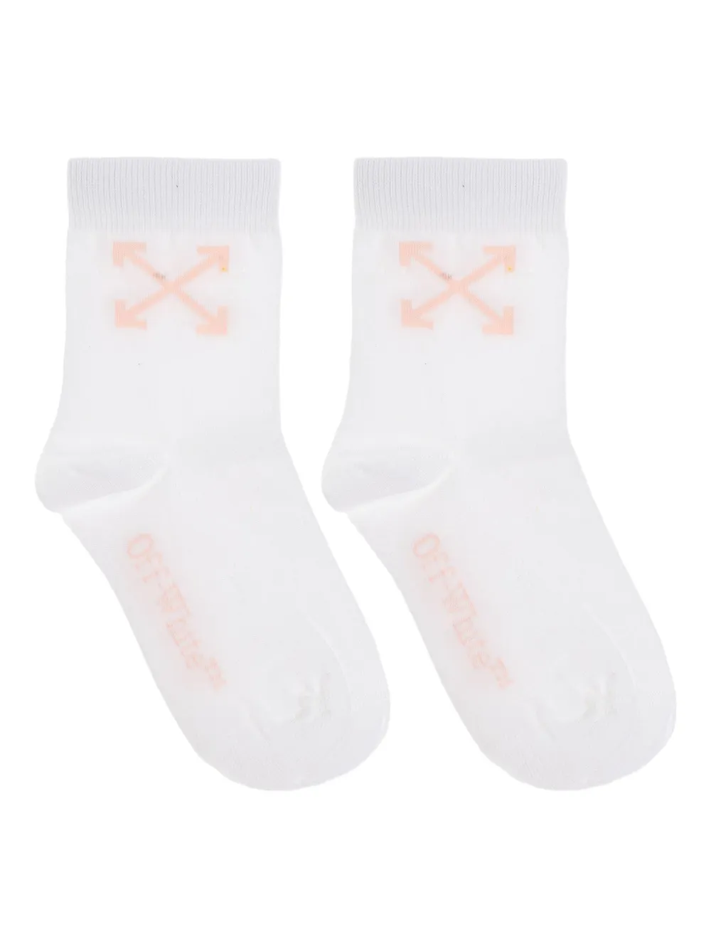 Off-white Arrows-motif Socks In White