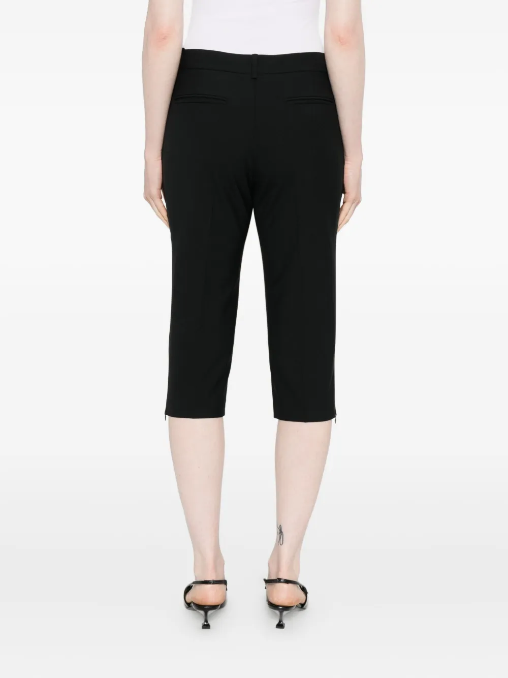 IRO Broek met rits Zwart