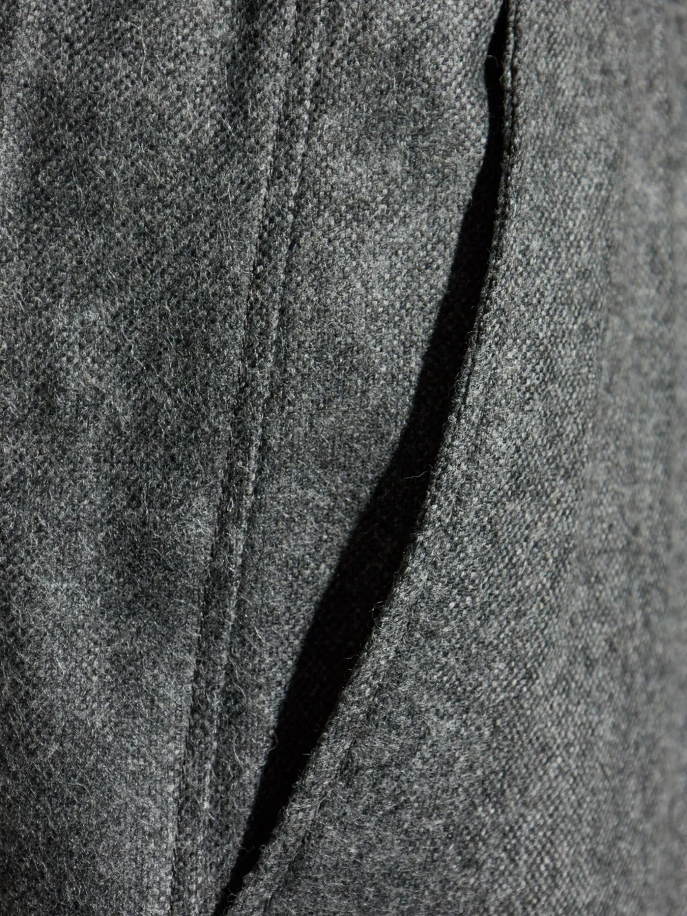 American Vintage Wobby Elasticated Trousers In Gray