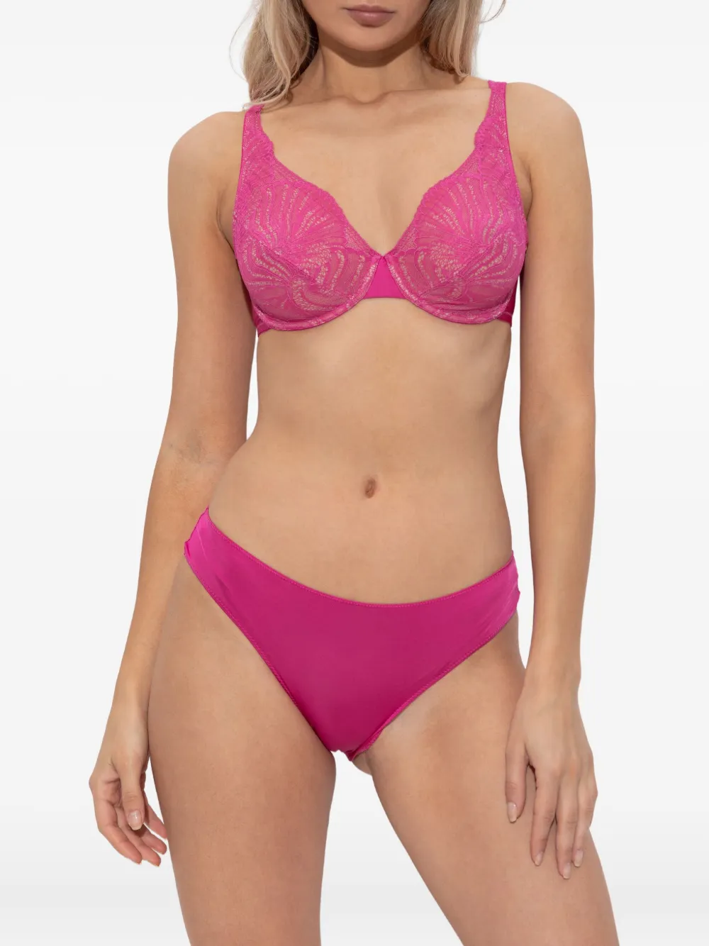 Hanro Lilith bh met kant Roze