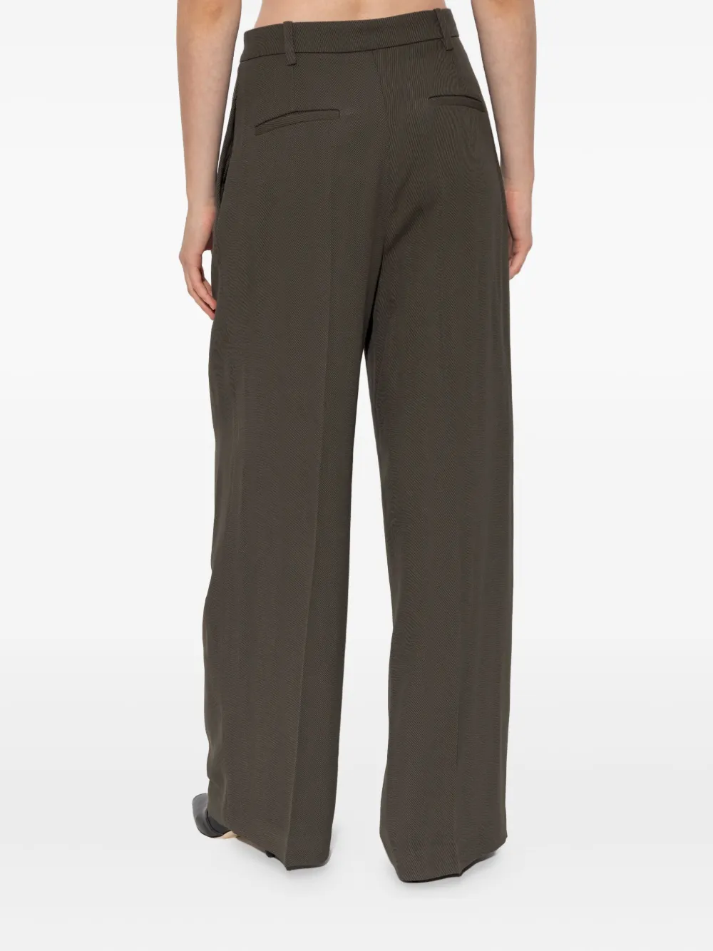 IRO Pallia geplooide broek Groen