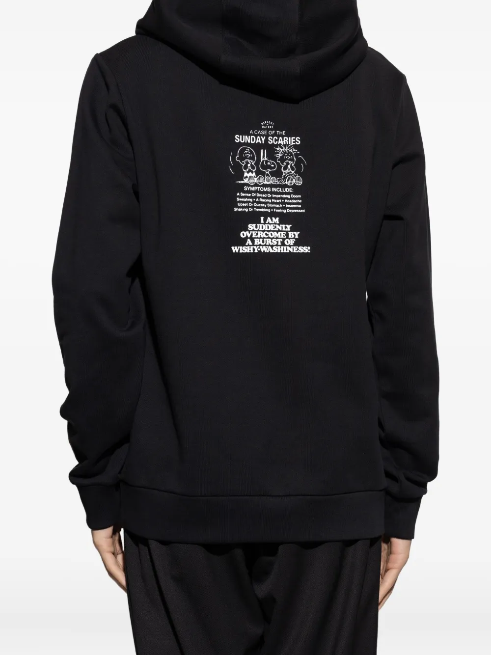 Iceberg Hoodie met print Zwart