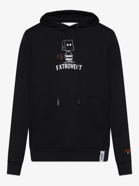 Iceberg graphic-print hoodie