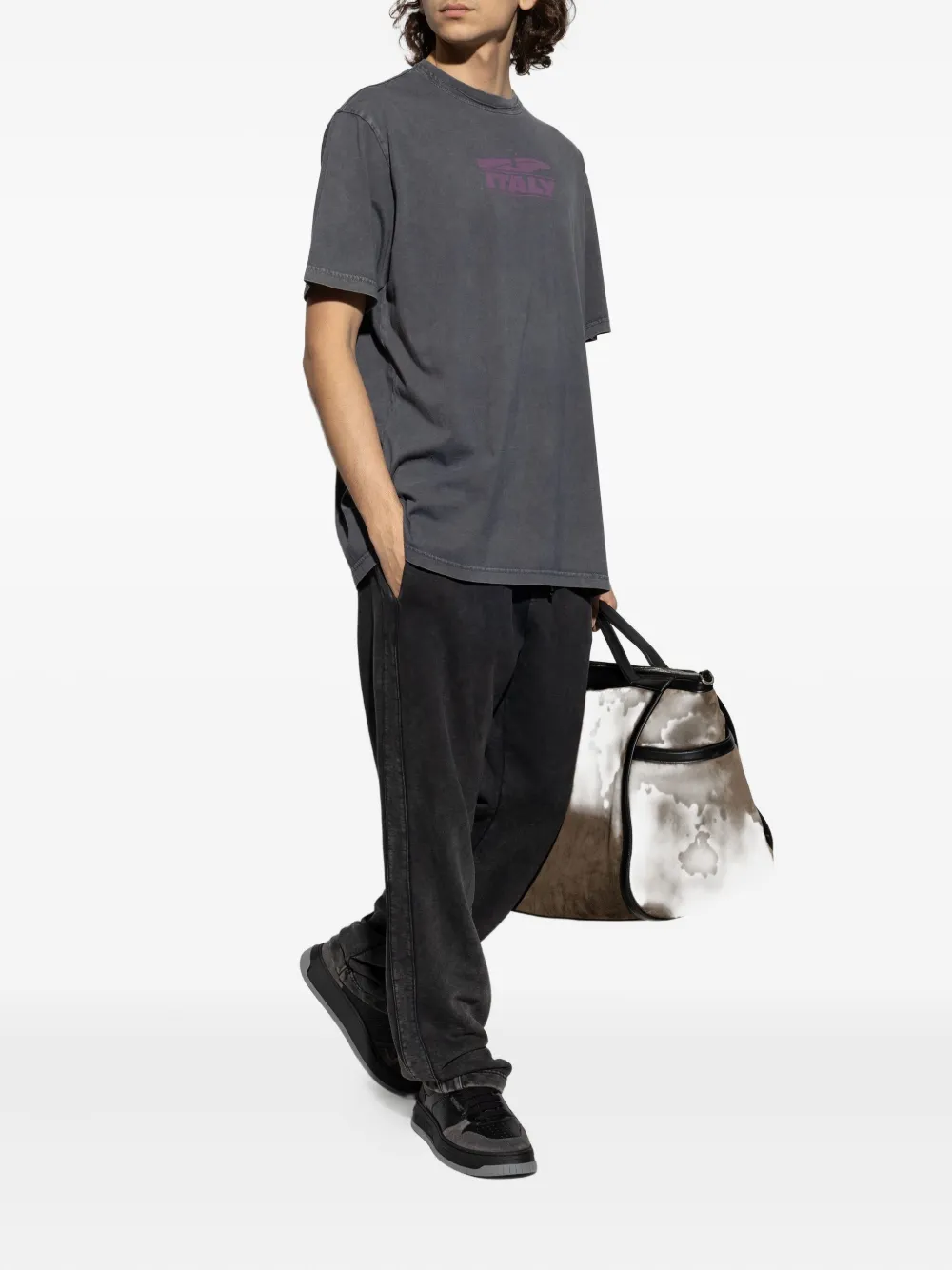 Iceberg graphic-print T-shirt - Grijs