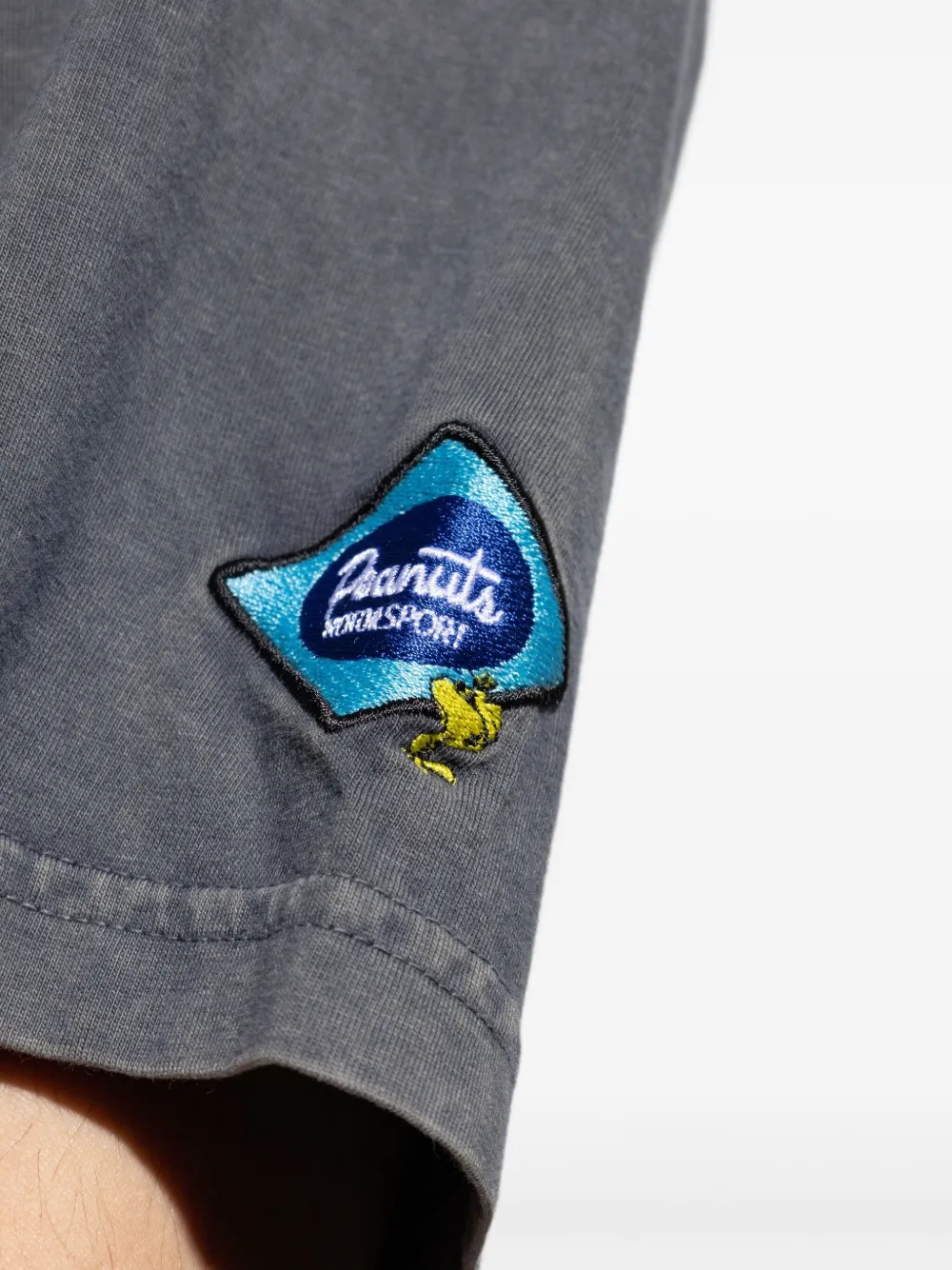 Iceberg T-shirt met grafische print Grijs