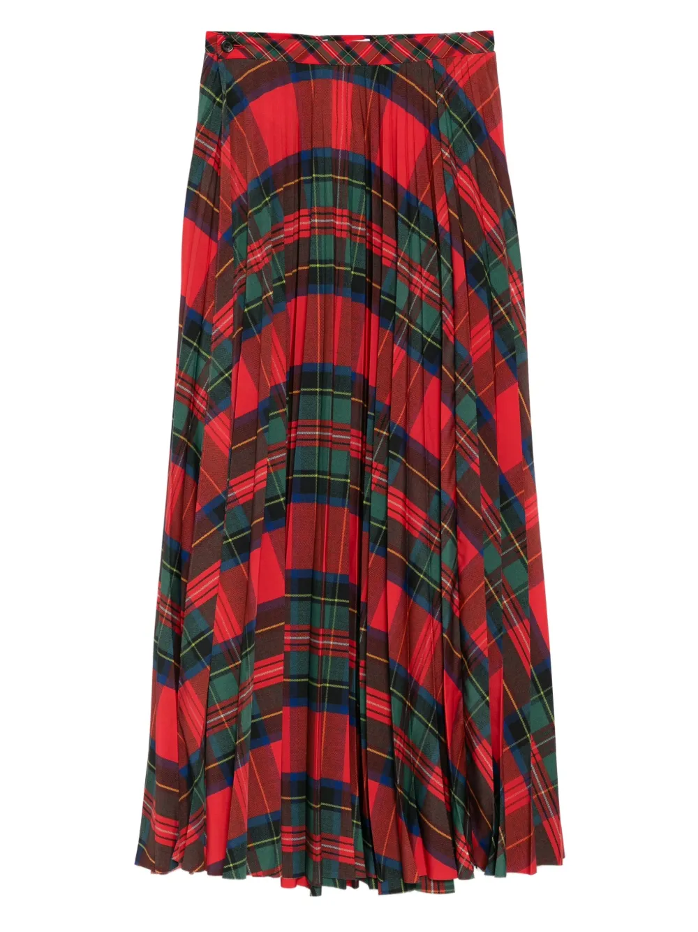 MASU pleated wrap skirt | Red | Image 1