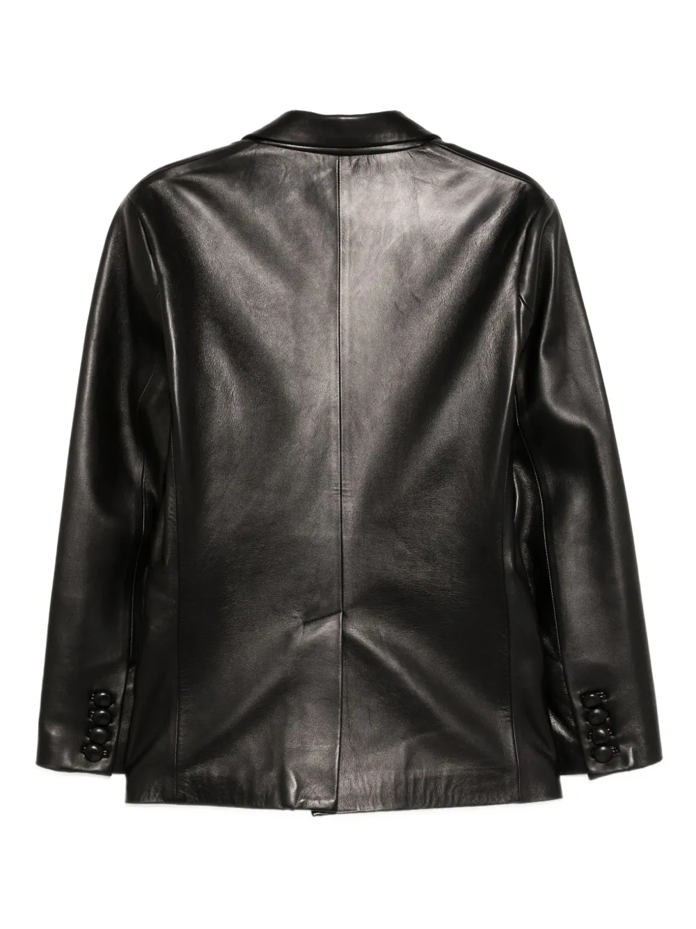 Ernest W Baker Ernest W Leather Jacket In Black
