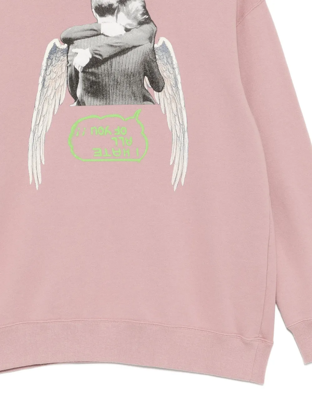 Undercover Graphic-print Sweater In Purple