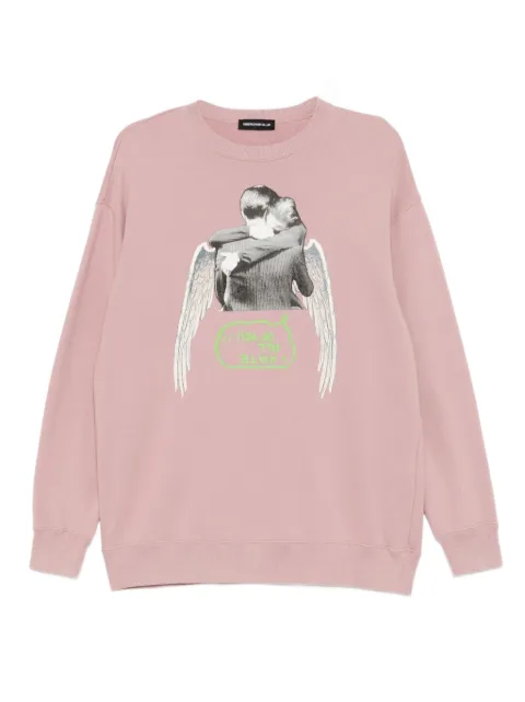 Undercover suéter con estampado gráfico