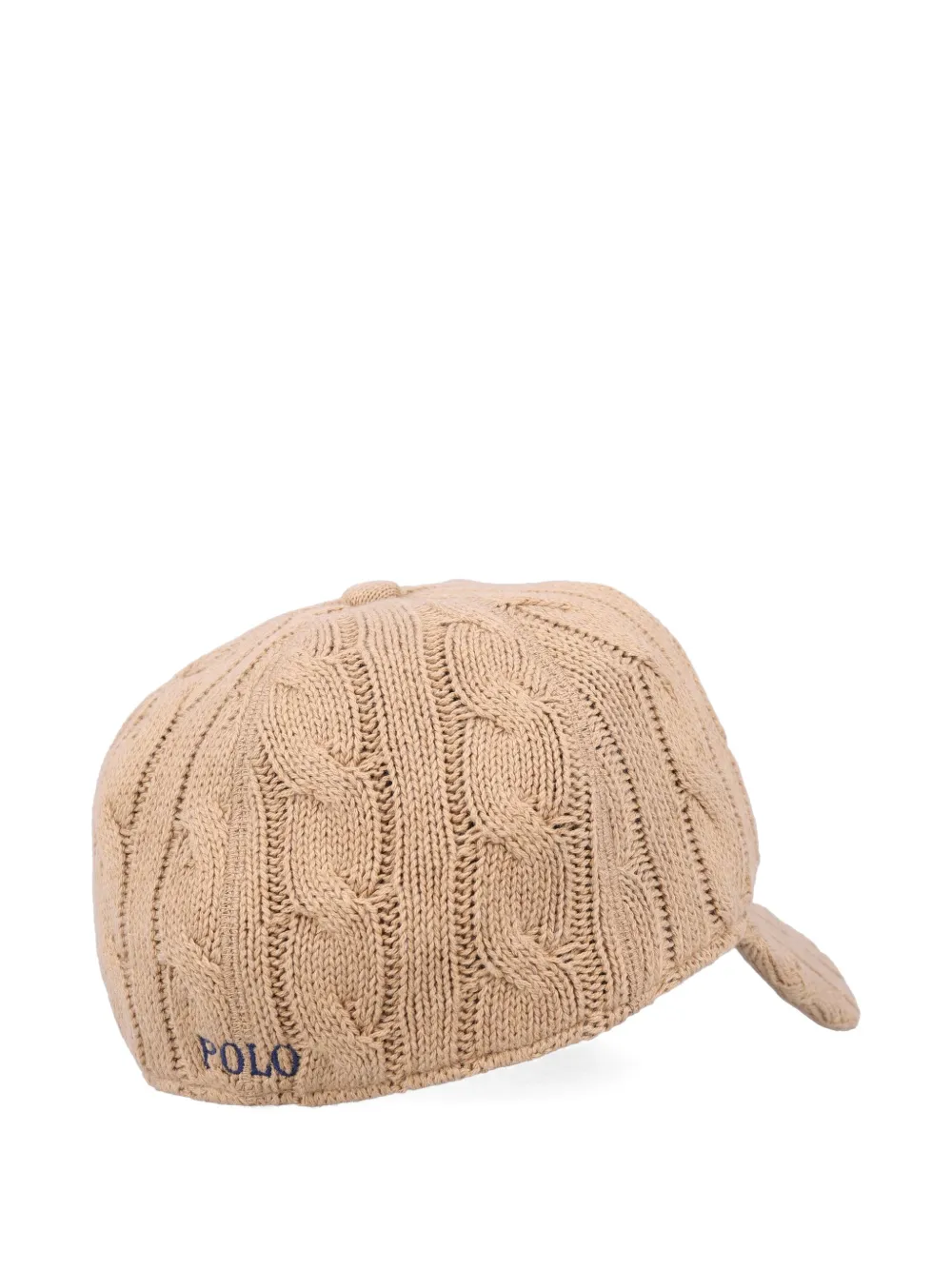 Polo Ralph Lauren Cable-knit Baseball Cap In Multi