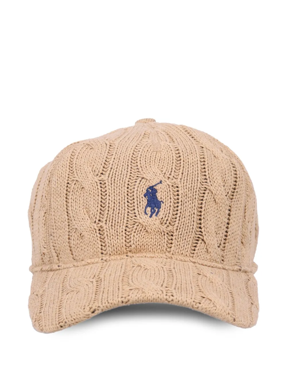 Polo Ralph Lauren cable-knit baseball cap - Toni neutri