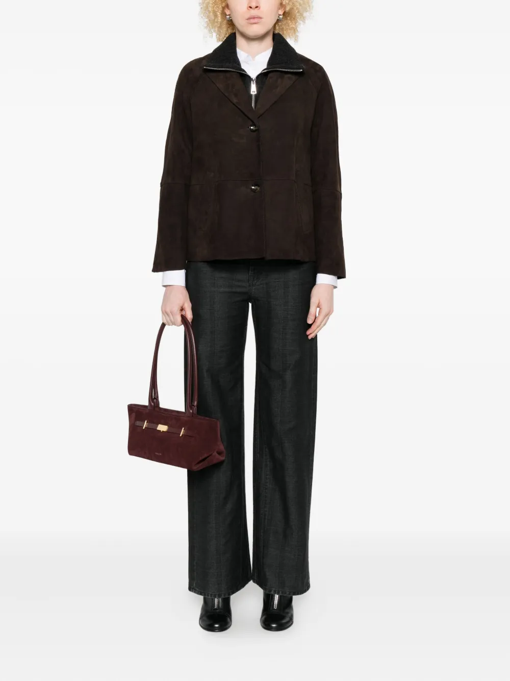 The Jackie Leathers suede blazer | Blazers | Image 2
