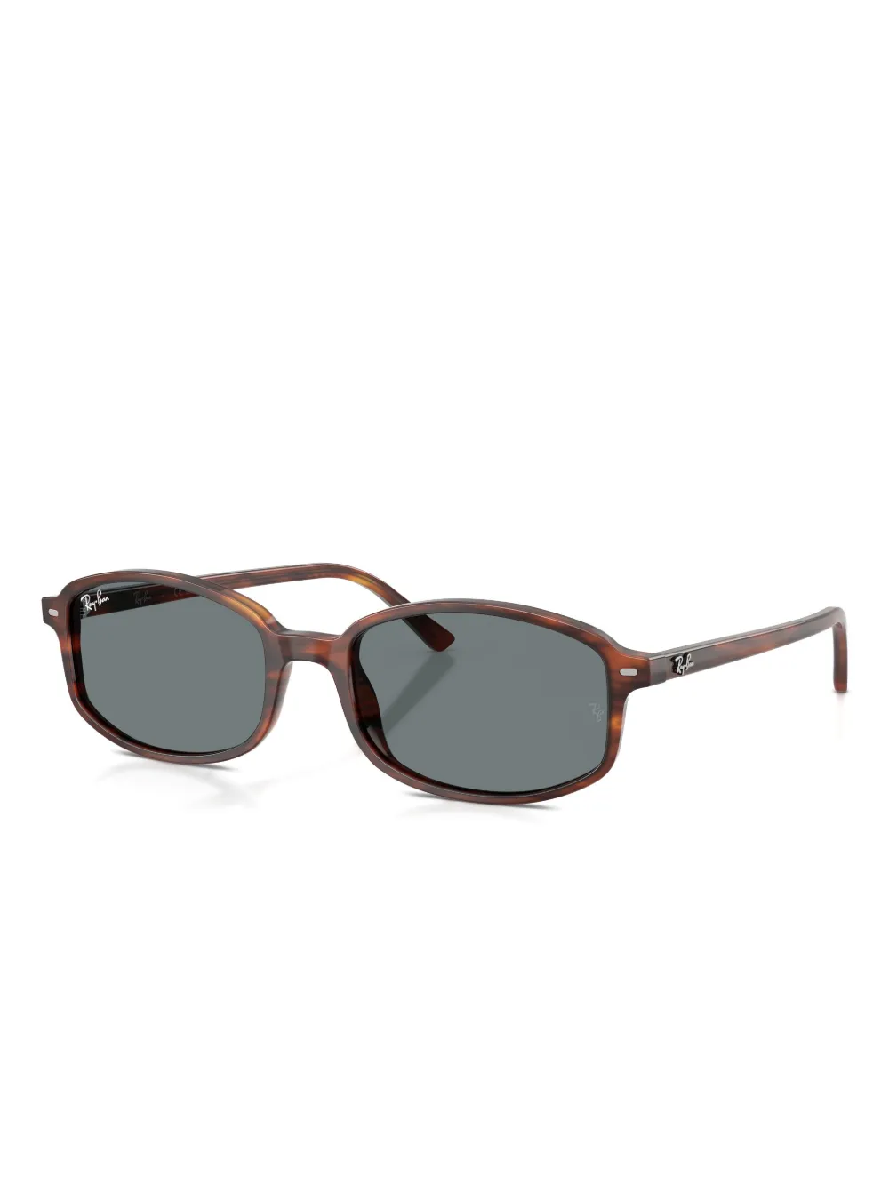 Ray-Ban Sam zonnebril met rechthoekig montuur - Bruin