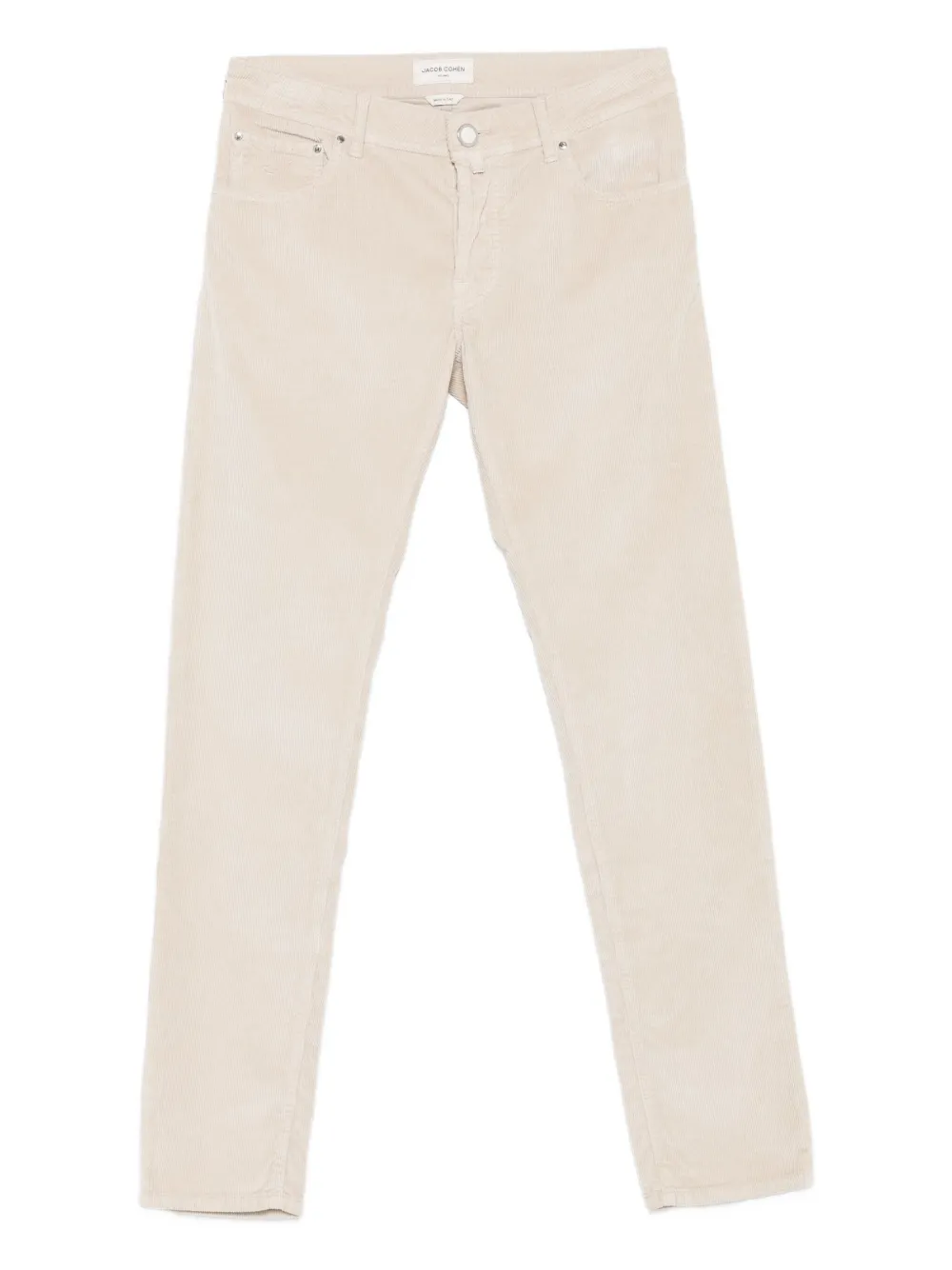 Jacob Cohen Corduroy Trousers In Neutral