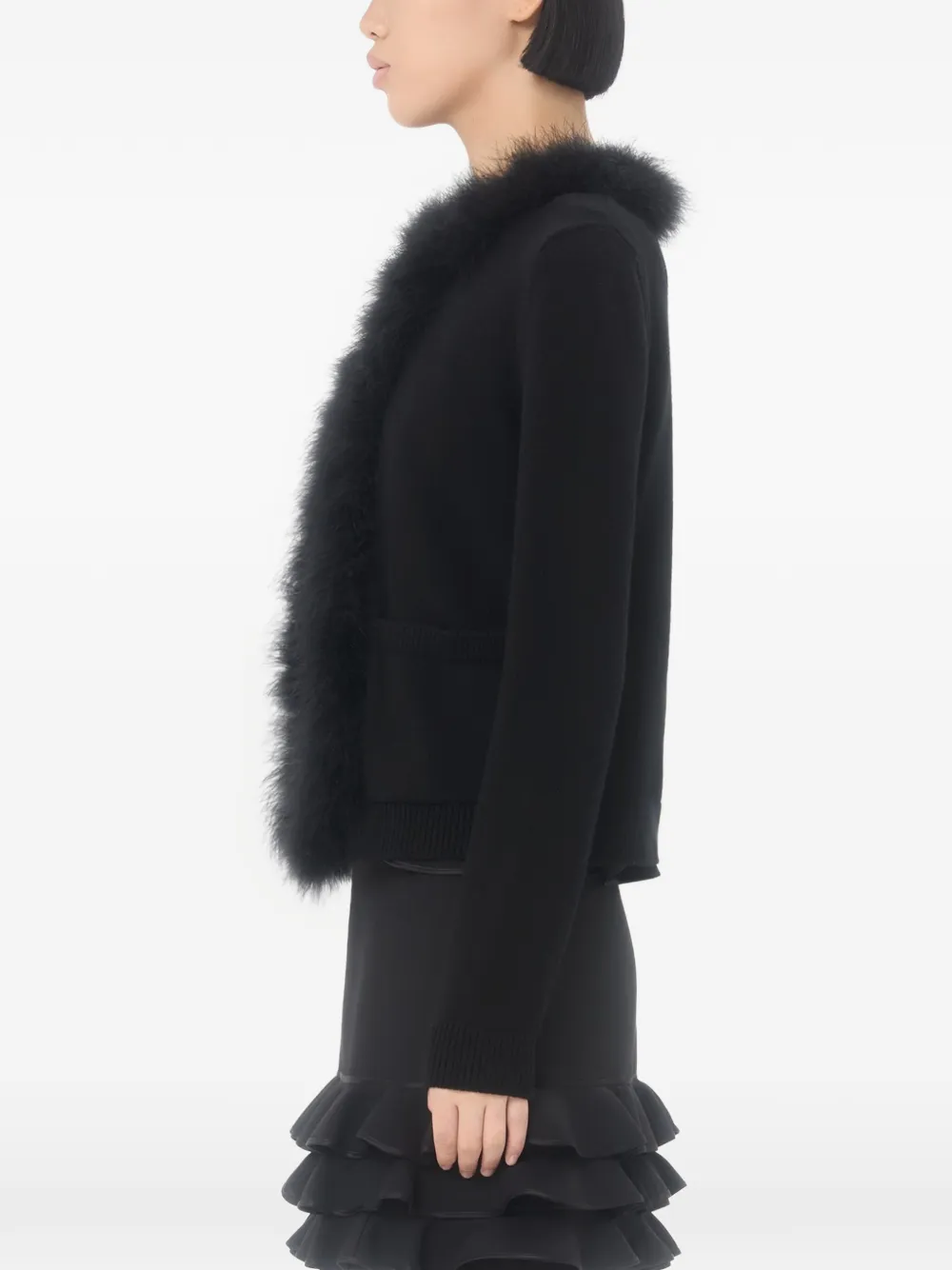 Valentino Garavani Wollen vest Zwart