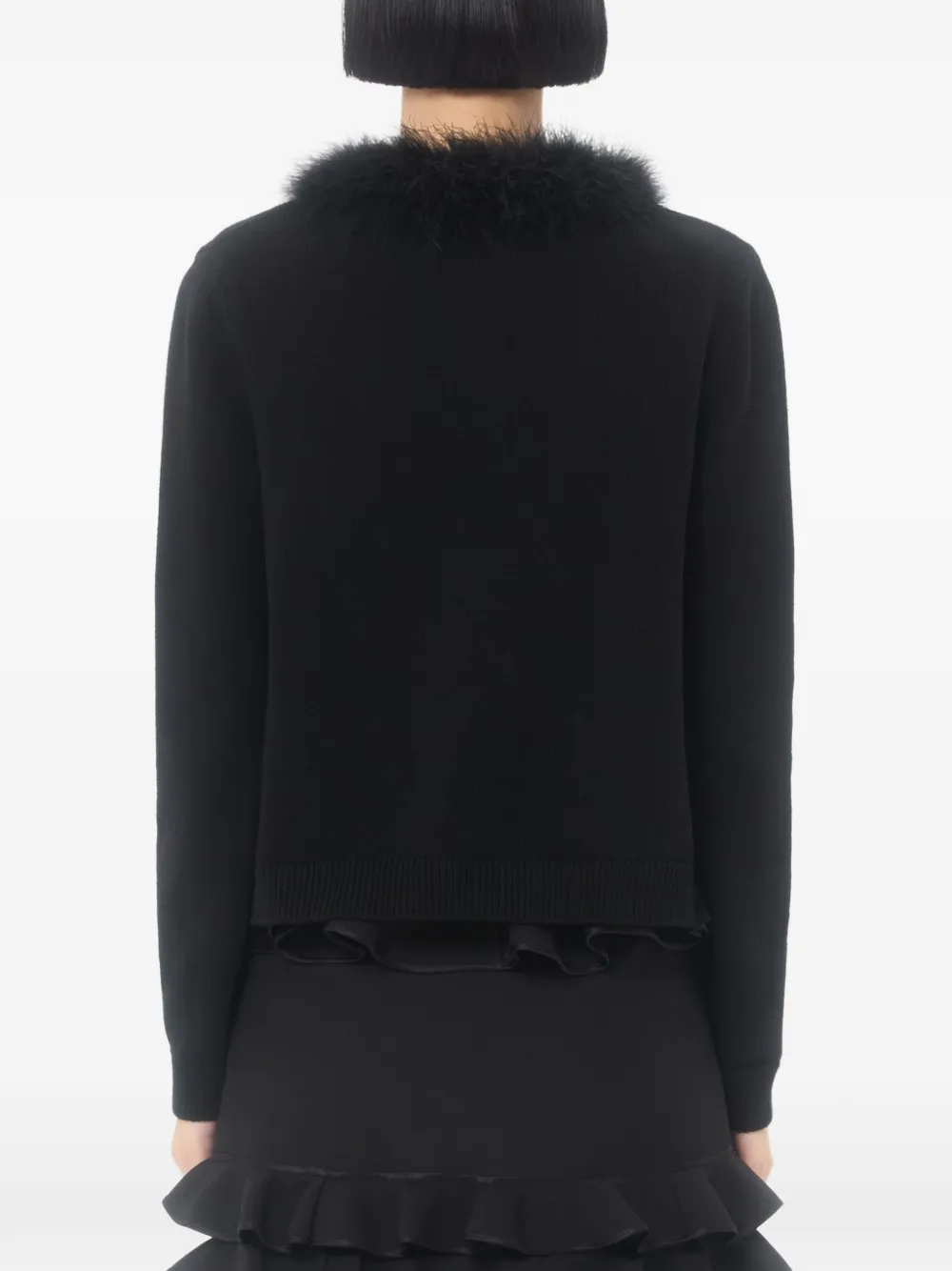 Valentino Garavani Wollen vest Zwart