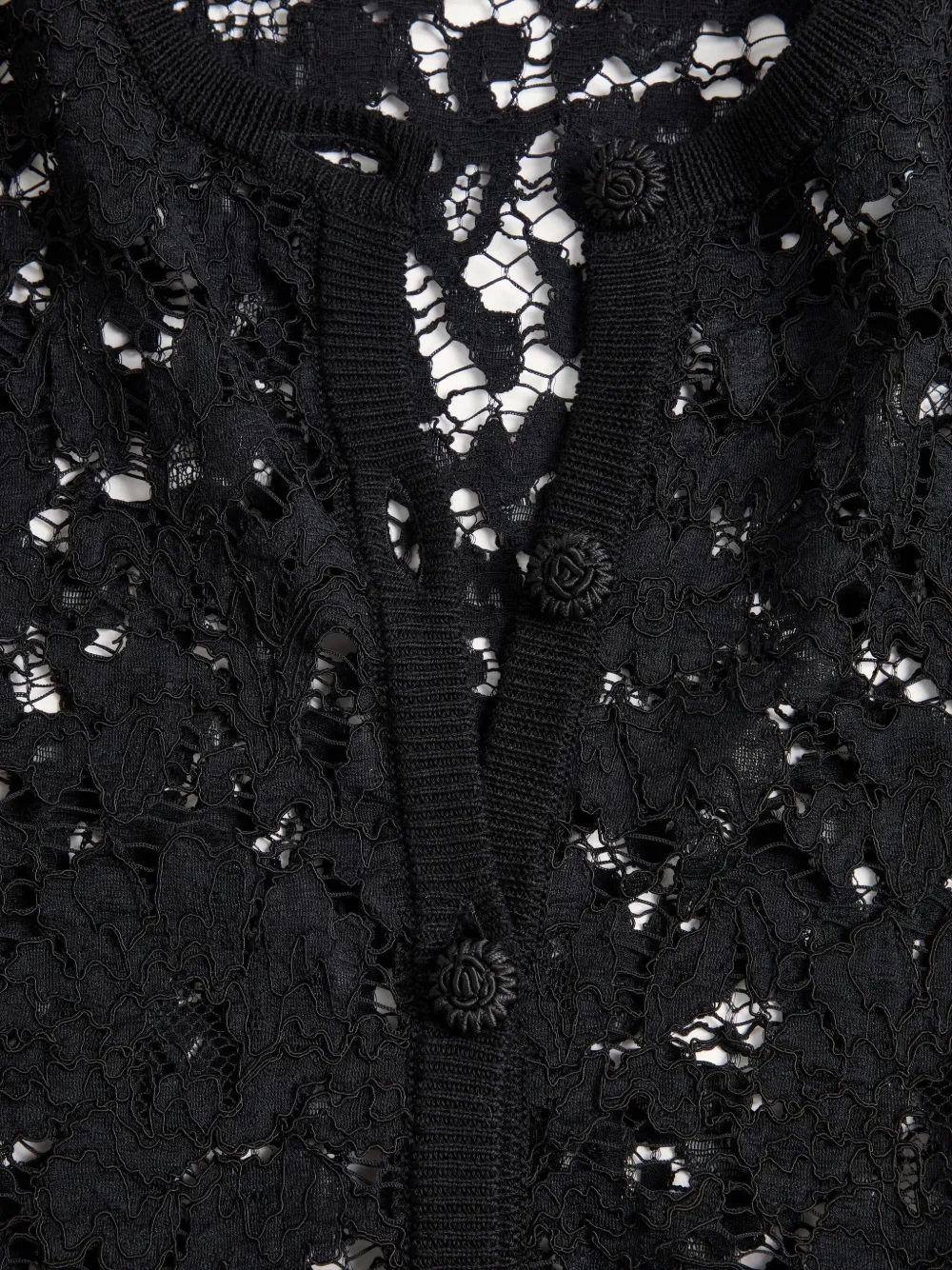 Valentino Garavani Vest met veren afwerking Zwart