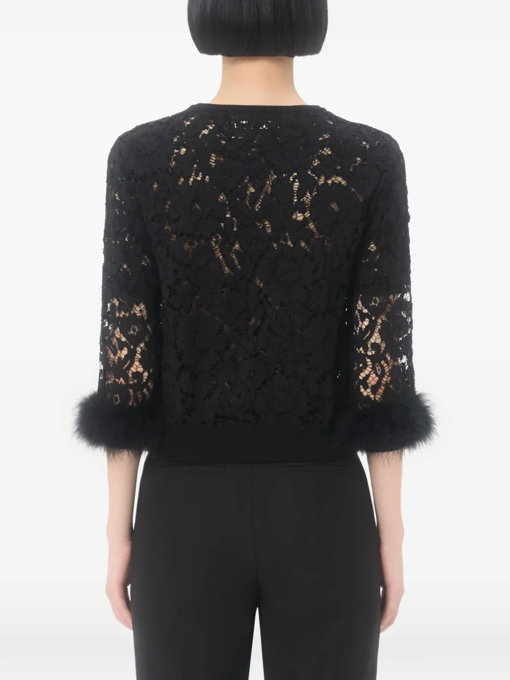 Valentino Garavani Wollen vest Zwart
