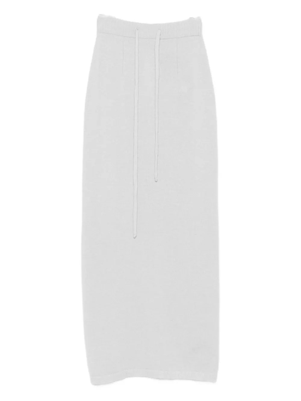Twinset Drawstring-waist Skirt In Gray
