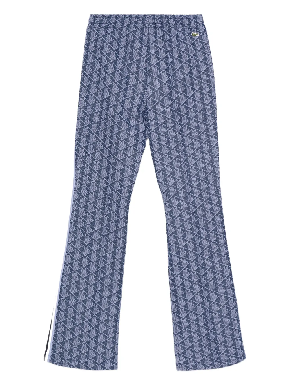 Lacoste Broek met geometrische print - Blauw