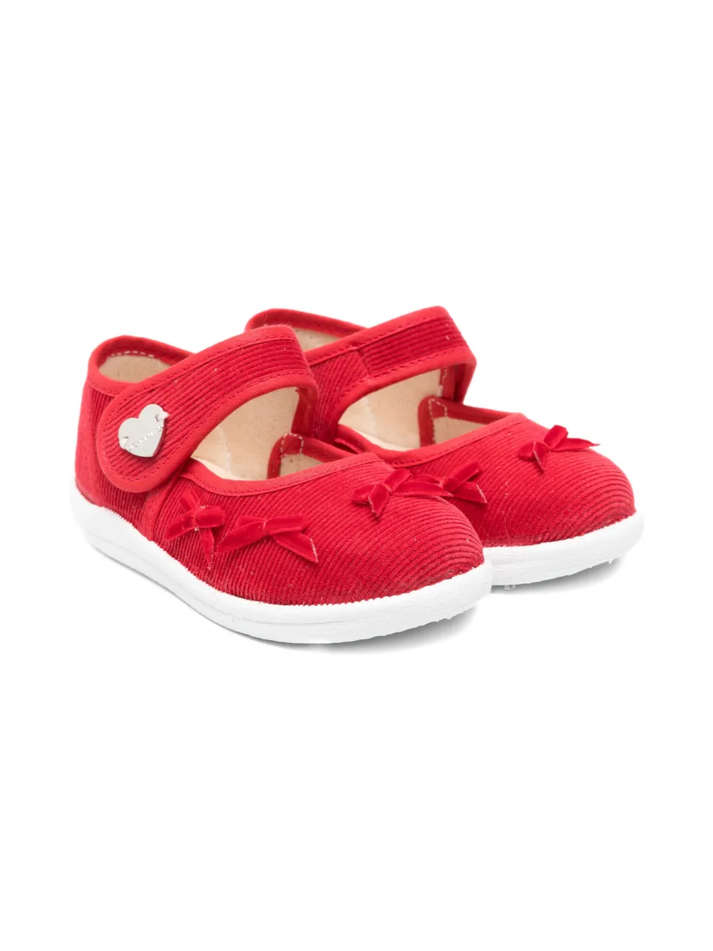 Monnalisa flats con detalle de moño | rojo | Image 1