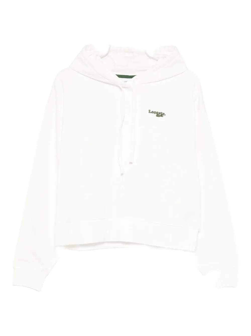 Lacoste Felpa con cappuccio - Bianco