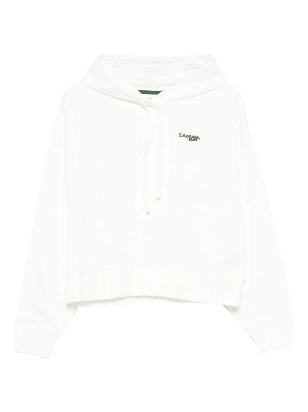 Lacoste Felpa con cappuccio - Bianco
