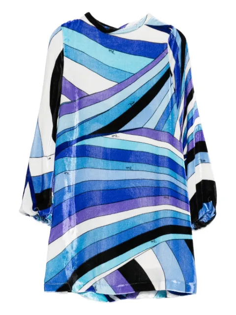 PUCCI Junior velvet dress