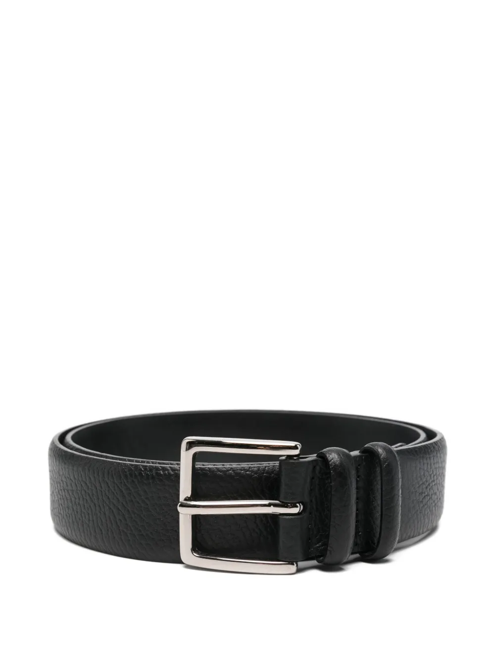 Orciani textured leather belt | Black | Image 1