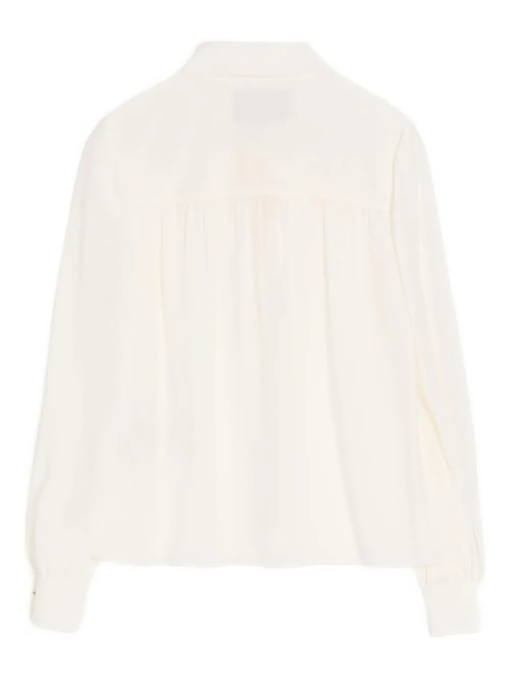 Valentino Garavani Blouse met sjaalkraag - Beige