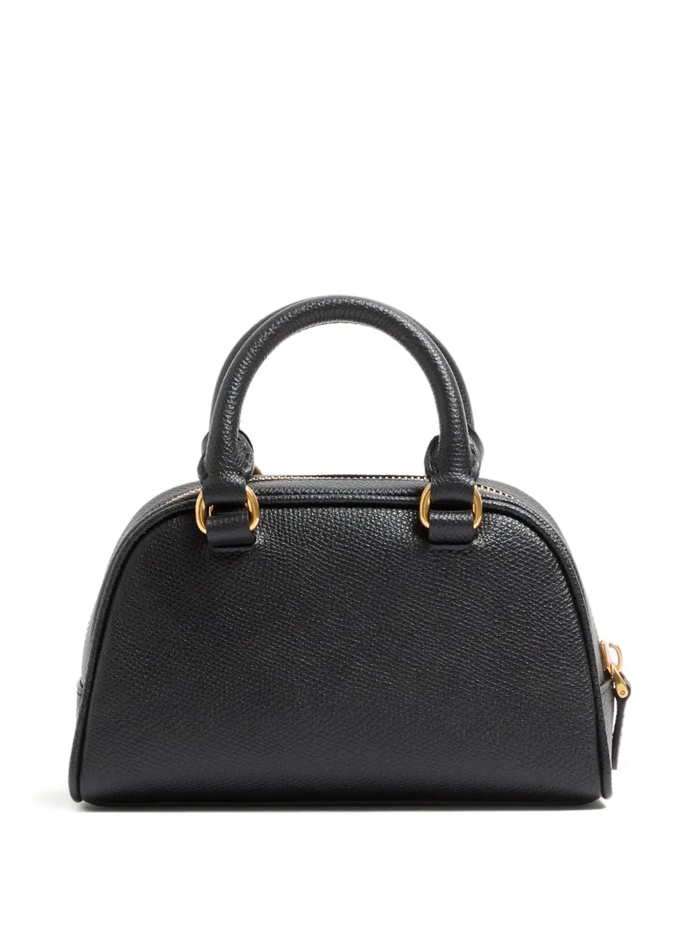 Valentino Garavani Bowling mini-shopper met V-logo Zwart