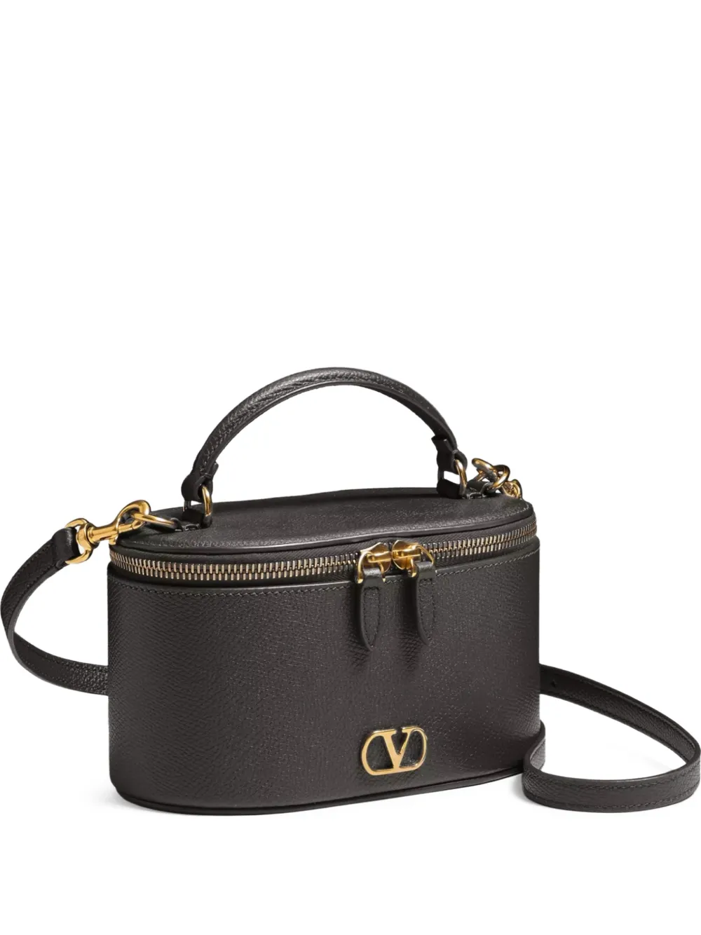 Valentino Garavani Trousse mini con placca logo - 0NO