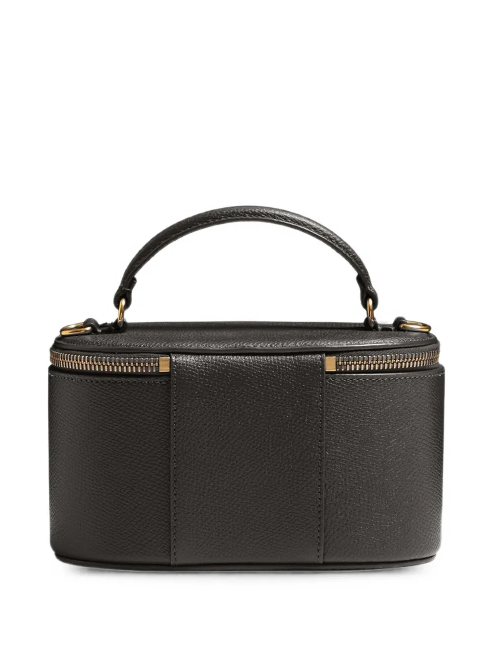 Valentino Garavani VLogo Signature mini-tas van korrelig kalfsleer Zwart