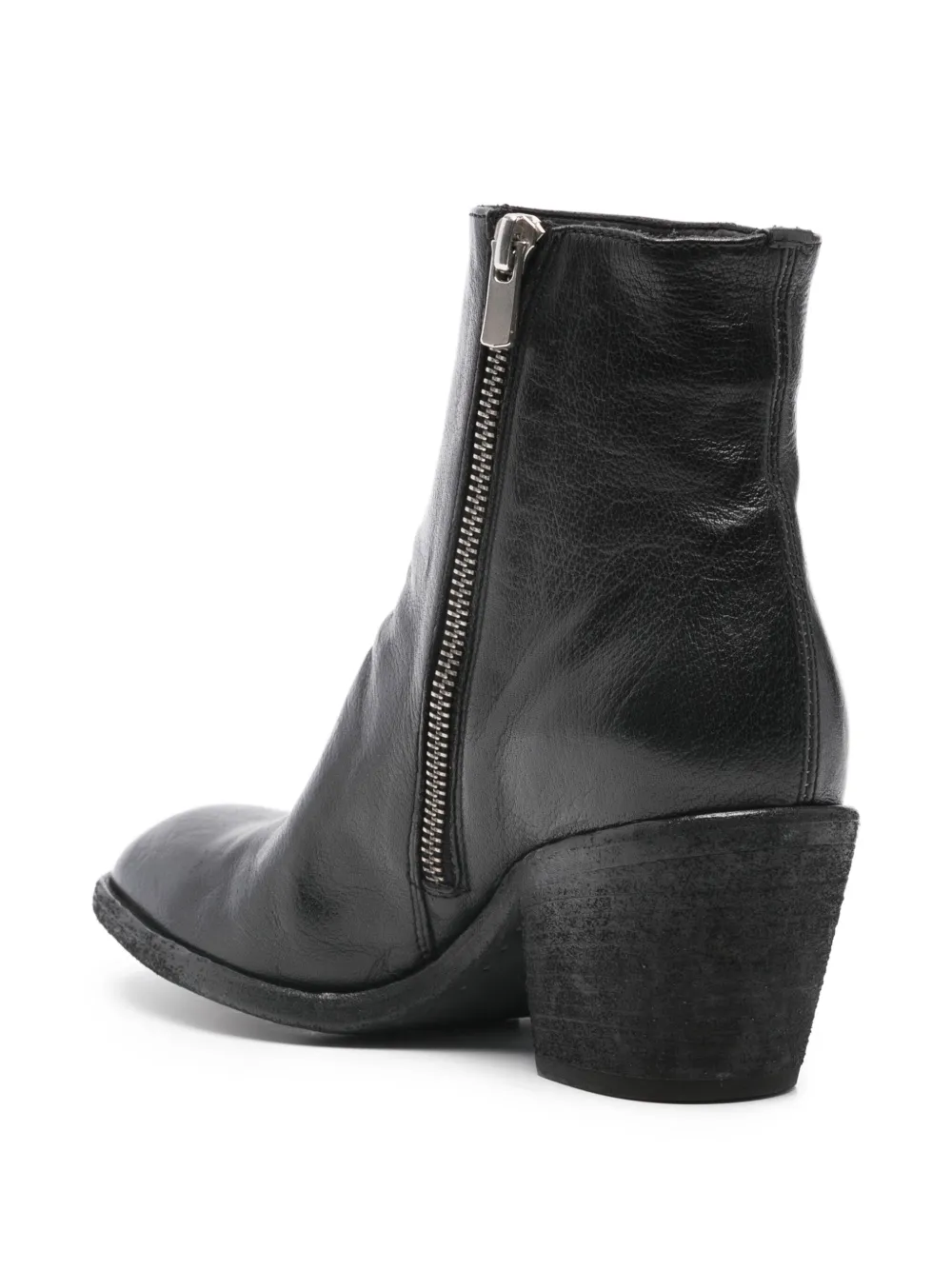 Officine Creative Sydne 008 enkellaarzen Zwart