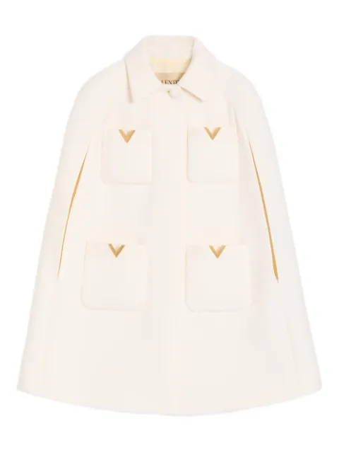 Valentino Garavani drill double cape
